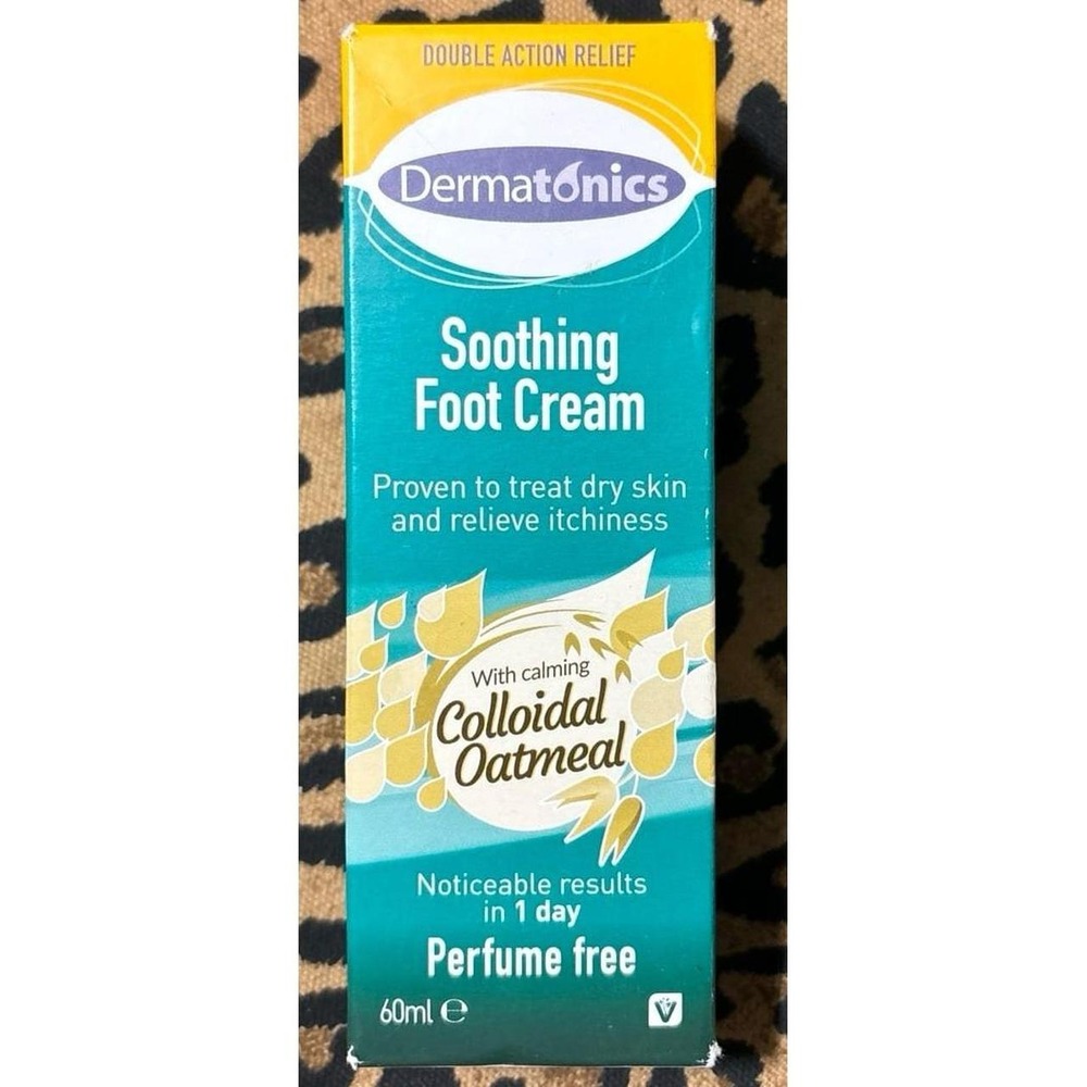 NEW Dermatonics Soothing Foot Cream with Calming Colloidal Oatmeal
